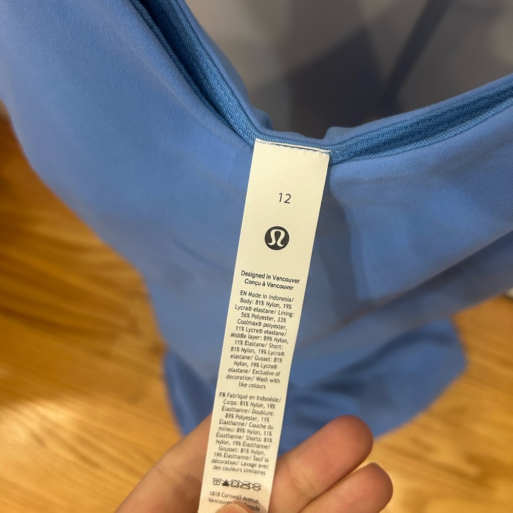 Lululemon Athletica Align Dress in pool blue